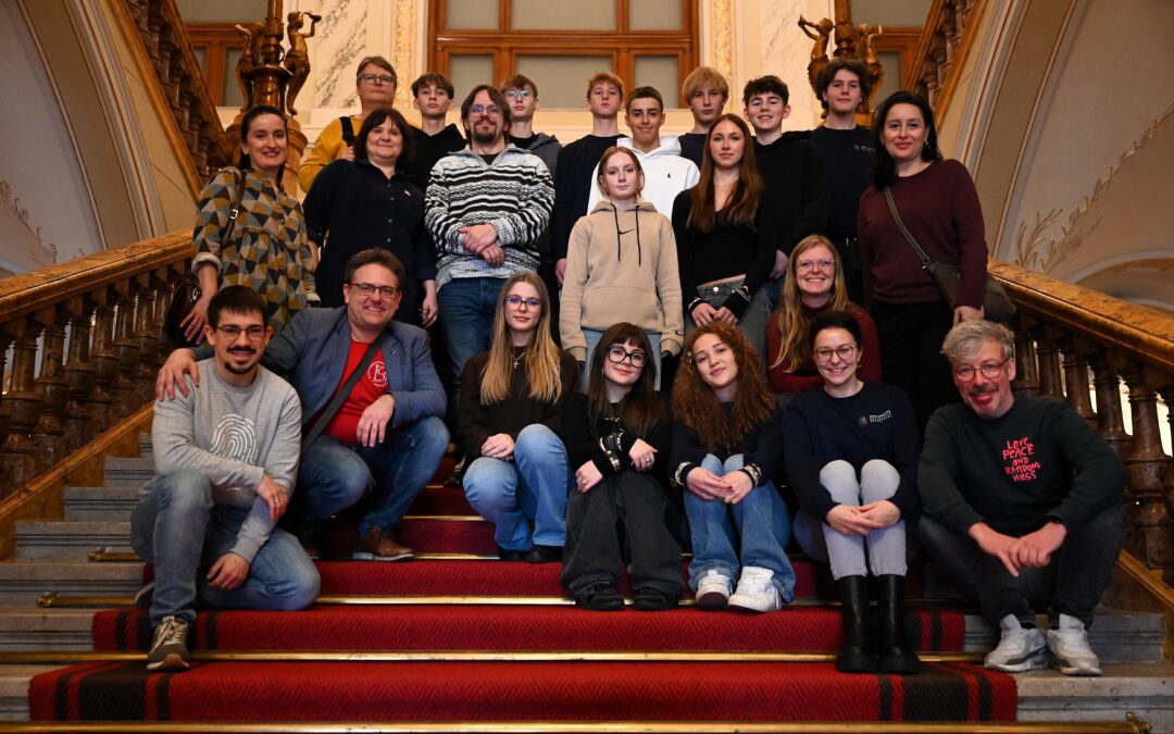 Besuch der Albert-Schweitzer-Realschule Regensburg an der Johann-Sebastian-Bach-Kunstschule Dobřany