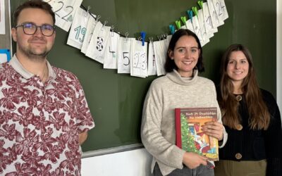 Leseförderung mit Adventskalender in der Klasse 5b