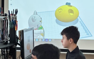 Die Klasse 6G in den MINT-Labs