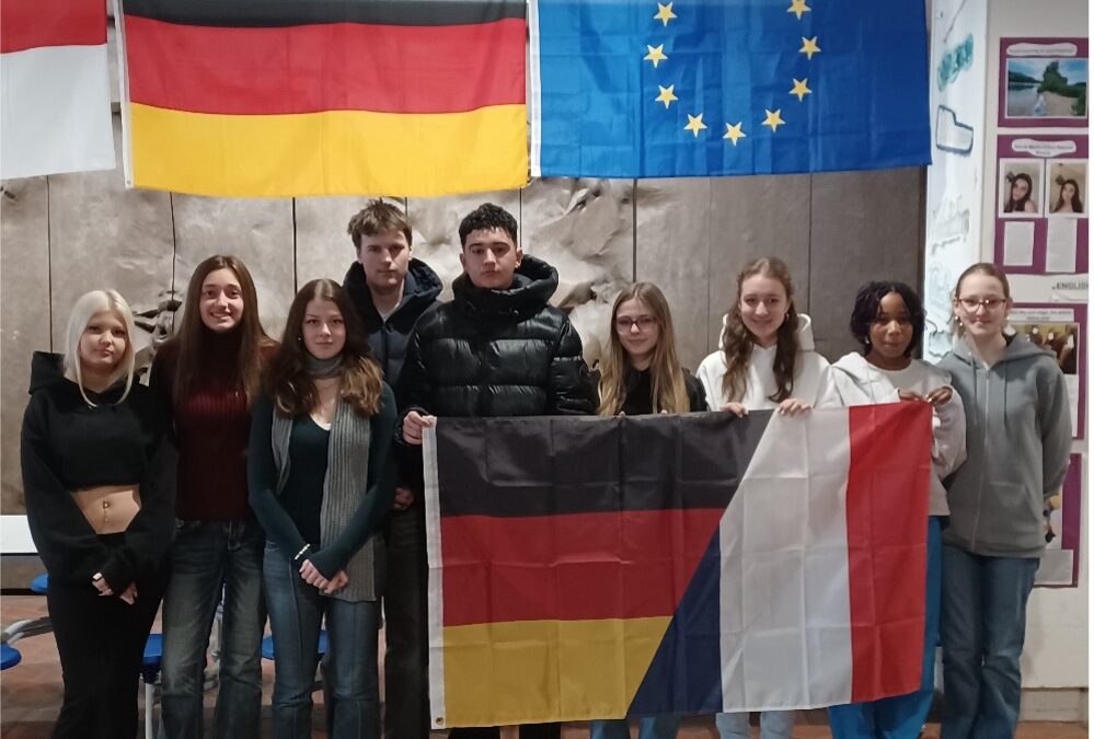 Crêpes-Verkauf zur Feier des Tages der Deutsch-Französischen-Freundschaft